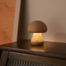 Wooden Touch LED Mushroom Night Light