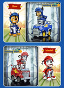 Authentic Paw Patrol Rescue Knight Toys – Pull Back Cars Building Block Set