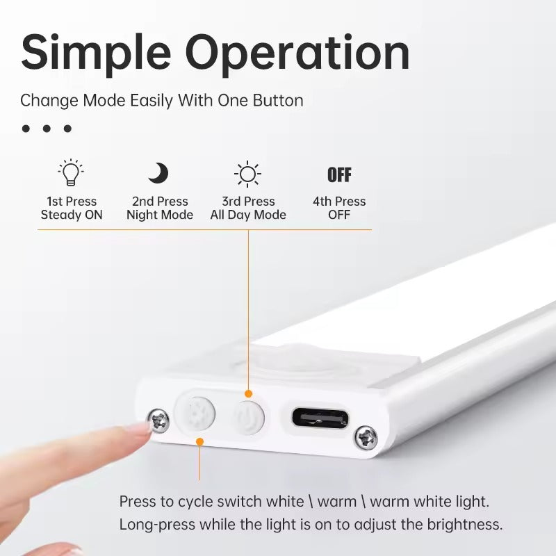 Rechargeable Motion Sensors Light - Magnetic Light