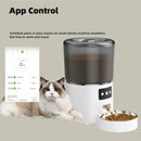 Smart WiFi Pet Feeder for Cats & Dogs – 4L Automatic Dispenser