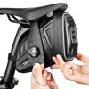 Waterproof Bicycle Saddle Bag – 1.5L Hard Shell Seat Bag with Rotating Lock