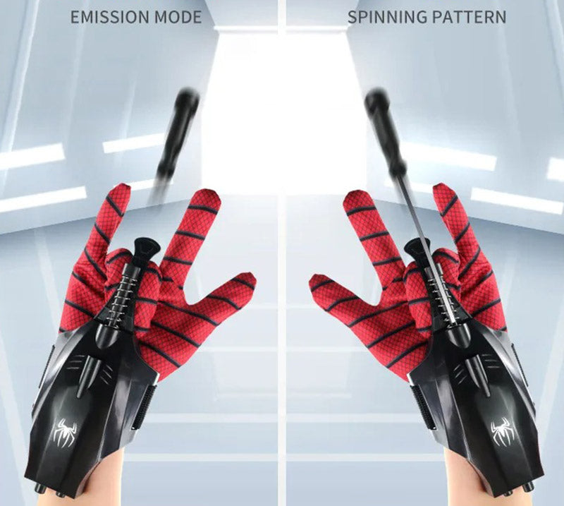 Spiderman Web Shooter Toy – Long-Distance Shooter with Laser Sight