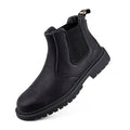 Men’s Safety Dealer Boots –  Non Slip Steel Toe Waterproof Leather Work Boots