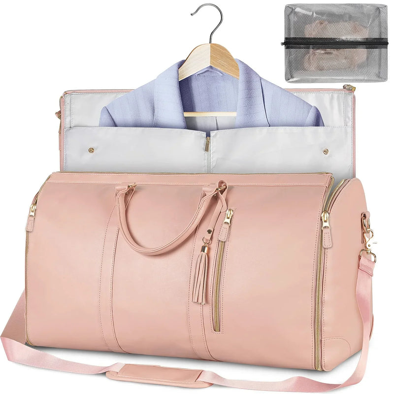 Smart Carry-On Bag – Foldable Multi-Compartment Travel Bag