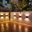 Exterior Solar Lights -Ideal for Wall & Fence - Outdoor Garden Lighting - Waterproof