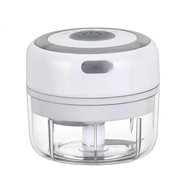 Rechargeable Mini Electric Garlic Crusher – Cordless Garlic Press & Food Processor