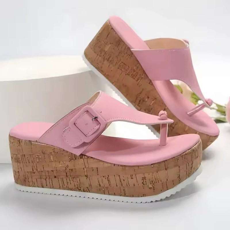 Women's Dressy Casual Sandals – Orthopedic Comfy Block Heel Peep Toe Anti-Slip
