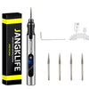 Cordless Electric Engraving Pen – 15,000 RPM for Wood & Glass