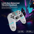 Wireless Controller for PS5 & PC – Programmable Back Buttons Turbo & Speakers