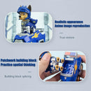 Authentic Paw Patrol Rescue Knight Toys – Pull Back Cars Building Block Set