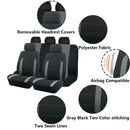 Universal Car Seat Cover - Elegant and Breathable High-Quality Fabric