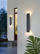 Minimalist Outdoor LED Wall Light – Waterproof Aluminum Wall Lamp
