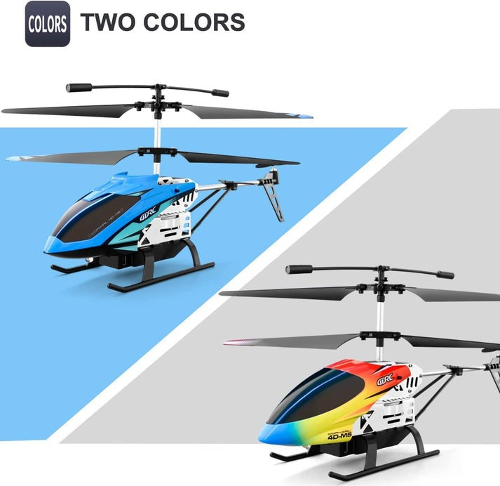Alloy Remote Control Helicopter – 3.5 Channel RC with Gyro Stabilization Altitude Hold & LED Lighting