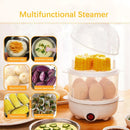 Electric Food Steamer – Poacher with Auto Shut-Off Multi-Functional Egg Cooker