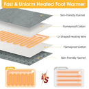 2-in-1 Electric Foot Warmer & Heating Pad – Ultra-Soft Cozy & Energy-Saving Heater