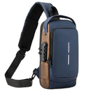 Sling Shoulder Bag – Lightweight Motorcycle Crossbody with Anti-Theft Lock