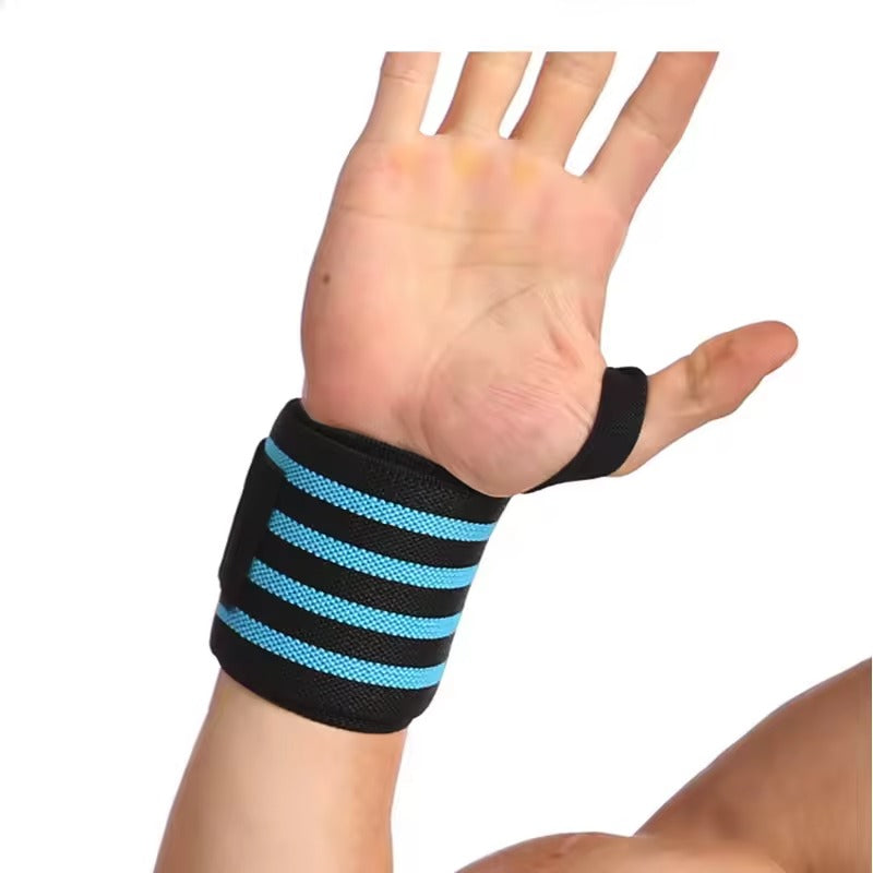 Compression Wrist Wraps – Elastic Wrist Support Brace for Weightlifting Pack of 2