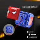Spiderman Venom Rock Paper Scissors Battle Cubes – Interactive Guessing Game Toy for Kids