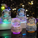 Sanrio Mini Luminous Crystal Ball – Hello Kitty & Pochacco Glowing Desktop Decoration