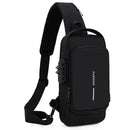 Sling Shoulder Bag – Lightweight Motorcycle Crossbody with Anti-Theft Lock