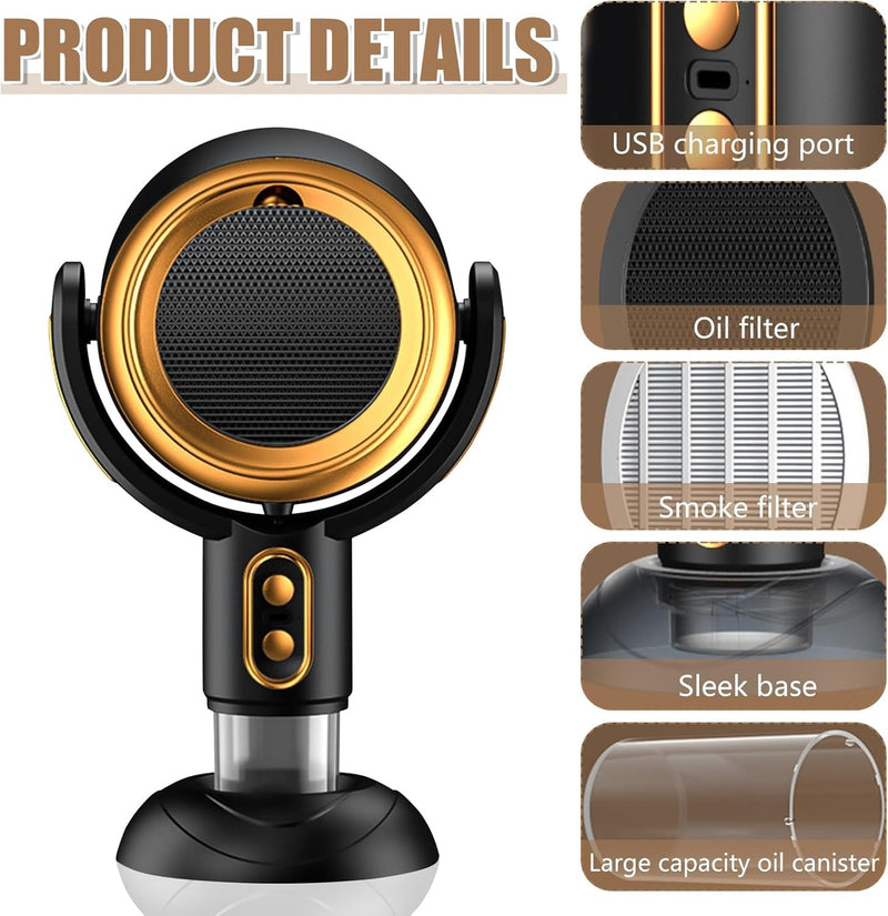 Portable Extractor Fan – Lightweight USB Rechargeable Kitchen Fan