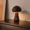 Wooden Touch LED Mushroom Night Light