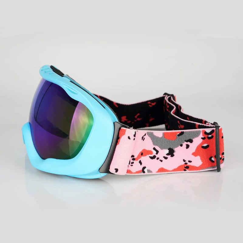 Professional Ski Goggles – Anti-Fog Double-Layer Snowboard Goggles with UV Protection