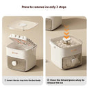 Ice Cube Maker Box – 48 Grid Portable Ice Cube Tray with Press & Lid