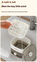 Ice Cube Maker Box – 48 Grid Portable Ice Cube Tray with Press & Lid
