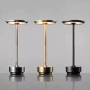 Cordless Rechargeable LED Table Lamp – Sleek Metal Design for Desk Bedside & Bar Lighting