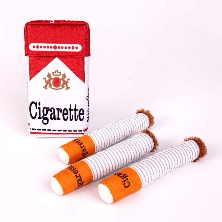 Cigarette Chew Toy for Dogs – Funny Dog Toy Smoking Design