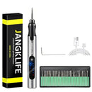 Cordless Electric Engraving Pen – 15,000 RPM for Wood & Glass