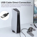 Wireless Controller for PS5 & PC – Programmable Back Buttons Turbo & Speakers