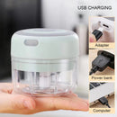 Rechargeable Mini Electric Garlic Crusher – Cordless Garlic Press & Food Processor