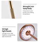 Cordless Rechargeable LED Table Lamp – Sleek Metal Design for Desk Bedside & Bar Lighting