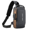 Sling Shoulder Bag – Lightweight Motorcycle Crossbody with Anti-Theft Lock