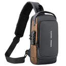 Sling Shoulder Bag – Lightweight Motorcycle Crossbody with Anti-Theft Lock