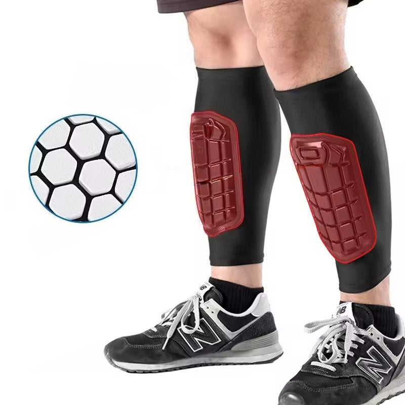 Impact Protection Leg Sleeves – Breathable Football Shin Pads