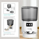 Smart WiFi Pet Feeder for Cats & Dogs – 4L Automatic Dispenser