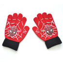 Kids Spiderman Knitted Winter Set – 3-Piece Soft  Warm Hat Scarf and Gloves