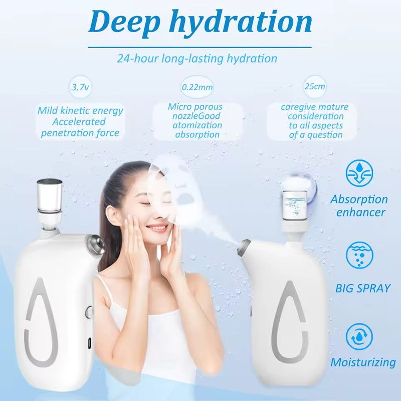 Ionic Face Steamer – Hot Mist Face Sprayer for Deep Cleansing