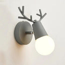 Scandinavian Deer-Shaped Wall Lamp