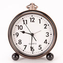 Classic European Design Clock – Silent Non-Ticking Quartz Desk Clock