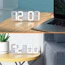 3D LED Digital Clock – Time Date & Temp Display for Home or Office