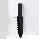 Stainless Steel Metal Detector Shovel – Double Serrated Digging Gardening Tool with Sheath