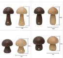 Wooden Touch LED Mushroom Night Light