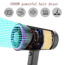 1800W Ionic Hair Dryer with Diffuser – Fast Drying Portable for Home Salon & Travel