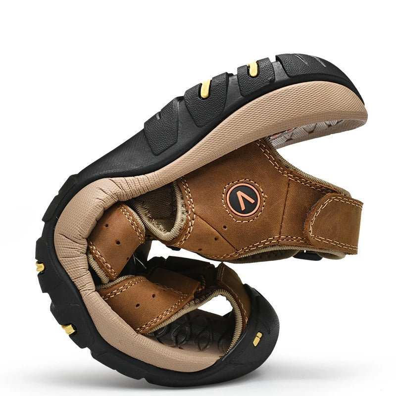 Men's Leather Summer Sandals
