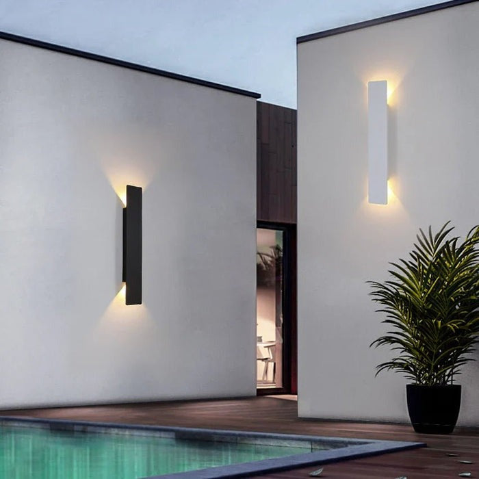 Minimalist Outdoor LED Wall Light – Waterproof Aluminum Wall Lamp