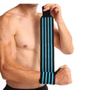 Compression Wrist Wraps – Elastic Wrist Support Brace for Weightlifting Pack of 2